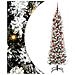 Albero di Natale artificiale con 150 LED Bianco 150 cm - Foto miniatura 1