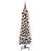 Albero di Natale artificiale con 150 LED Bianco 150 cm - Foto miniatura 3
