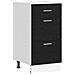 Base per Cucina con cassetto Riga Rovere Nero 40 x 46 x 81,5 cm - Foto miniatura 1