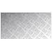 Dischi Quadrati 2 pcs Argento 60 x 30 cm Alluminio - Foto miniatura 5
