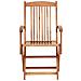 Set Di 2 Sedie Da Giardino Con Cuscini Maui Premium Legno D \'acacia Rosso - Foto miniatura 5