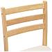Sedie da pranzo 2 pcs Naturale 40 x 47,5 x 99,5 cm - Foto miniatura 8