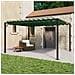 Gazebo con tetto ventilato Verde 3 x 4 x 2,14 m - Foto miniatura 2
