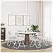 Sedia pieghevole 8 pcs Bianco 48 x 43,5 x 81 cm Pelle Sintetica - Foto miniatura 4