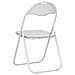 Sedia pieghevole 8 pcs Bianco 48 x 43,5 x 81 cm Pelle Sintetica - Foto miniatura 7