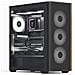 D501A Midi Tower Nero, Legno - Foto miniatura 1