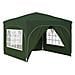 Tenda per feste a pop-up 290 x 290 x 245 cm Verde - Foto miniatura 1
