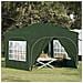 Tenda per feste a pop-up 290 x 290 x 245 cm Verde - Foto miniatura 2