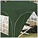 Tenda per feste a pop-up 290 x 290 x 245 cm Verde - Foto miniatura 4