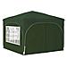 Tenda per feste a pop-up 290 x 290 x 245 cm Verde - Foto miniatura 5