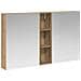 Set di Armadi da Bagno con lo scaffale 3 pcs 120 x 14,5 x 70 cm - Foto miniatura 1