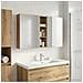 Set di Armadi da Bagno con lo scaffale 3 pcs 120 x 14,5 x 70 cm - Foto miniatura 4