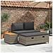 Set di divani da esterno 4 -Seater 4 pcs 55 x 30 x 39 cm - Foto miniatura 2