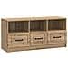 Mobile TV con cassetto Rovere Artigianale 102 x 34,5 x 47 cm - Foto miniatura 1