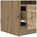 Mobile TV con cassetto Rovere Artigianale 102 x 34,5 x 47 cm - Foto miniatura 7