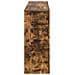 Tavolo consolle Rigato Quercia Affumicata 155 x 29 x 74 cm - Foto miniatura 6