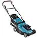 LM003GZ tagliaerba Tagliaerba a spinta Batteria Nero, Blu - Foto miniatura 16
