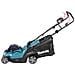 LM003GZ tagliaerba Tagliaerba a spinta Batteria Nero, Blu - Foto miniatura 19