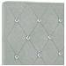 Letto box spring con materasso Grigio Chiaro Singolo Velluto - Foto miniatura 9