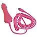 Caricabatterie da Auto MicroUSB 12/24V da 1A Colore Rosa  - Foto miniatura 1