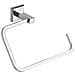 Portasalviette Ad Anello Da Muro In Acciaio Inox Aisi 304 E Cromall 6970 Serie Colorado Cromato - Foto miniatura 1