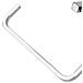 Portasalviette Ad Anello Da Muro In Acciaio Inox Aisi 304 E Cromall 6970 Serie Colorado Cromato - Foto miniatura 2