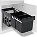 Cestino Estraibile per Mobile Cucina Chiusura Ammortizzata 36L - Foto miniatura 1