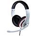Cuffie Stereo Mhs 03 Wtrdbk Colore Bianco E Nero Con Anello Rosso, Cuffia - Foto miniatura 5