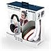 Cuffie Stereo Mhs 03 Wtrdbk Colore Bianco E Nero Con Anello Rosso, Cuffia - Foto miniatura 6