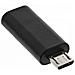 33302I MicroUSB USB C Nero cavo di interfaccia e adattatore - Foto miniatura 2