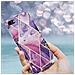 Custodia Compatibile Con Apple Iphone 7 / 7s / 8 / Se 2020 In Marmo Viola Onda No. 14 - Coperchio Protettivo In Silicone Tpu Con Motivo A Mosaico - Foto miniatura 8