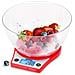 Ks6000 Rd Bilancia Da Cucina | Bilancia Ad Alta Precisione Con Display Digitale Retro Illuminato | Portata 1g / 5 Kg Con Ciotola Da 2 L | Piattaforma Nera | Funzione Tara | Ideale Per Cucina E Pasticceria - Foto miniatura 1