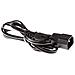 CS-CC6-IEC cavo di alimentazione Nero 0,5 m Accoppiatore C7 Accoppiatore C14 - Foto miniatura 1