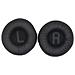 Cuscinetti Auricolari Di Ricambio In Pelle Per Cuffie Jbl T450bt/t500bt/tune 600btnc, Neri Black - Foto miniatura 1
