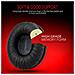 Cuscinetti Auricolari Di Ricambio In Pelle Per Cuffie Jbl T450bt/t500bt/tune 600btnc, Neri Black - Foto miniatura 2