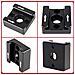 Adattatore Per Attacco A Slitta Fredda Estensione Per Slitta A Freddo Per Fotocamera Black - Foto miniatura 4