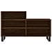 Scarpiera Rovere Marrone 102x36x60 Cm In Legno Multistrato - Foto miniatura 7