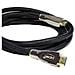 Cavo Di Collegamento Hdmi Ad Alta Velocità Con Ethernet 4k2k / Uhd Contatti Placcati Oro Ofc Treccia Di Nylon Nero 15 M - Foto miniatura 1