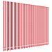 Tessuto Di Ricambio Per Tenda Strisce Rosse E Bianche 4x3 M - Foto miniatura 2