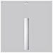 Trade Shop - Pendente Lampada Lampadario Barra Tonda Bianco 30x120cm A Soffitto Luce Led Applique - Foto miniatura 1