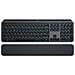 Mx Keys S Tastiera Rf Senza Fili + Bluetooth Qwertz Svizzere Grafite - Foto miniatura 1