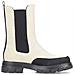 Beige Casual Closed Booties Stivaletti Sintetico E Tessile Scarpe Donna Beige Eu 37, Z9170-60 - Foto miniatura 3