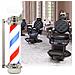 Palo Da Berbiere Barber Pole Insegna Lampada - Foto miniatura 1