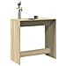 Tavolo Da Bar Rovere Sonoma 102x50x103,5cm In Legno Multistrato - Foto miniatura 1