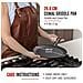 34504 Piastra Per Grigliare Ghisa Smaltata Induzione Comal Pizza 26,6cm Fuoco Barbecue Nero - Foto miniatura 8