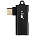 Adattatore Otg Usb A Usb-c E Ricarica Usb-c 100w Trasferimento 5gbps, Nero - Foto miniatura 4