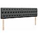 Struttura Letto Pouf con Materasso 160x200 cm in Tessuto - Foto miniatura 9