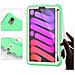 Custodia Per Ipad Mini 6 8,3"" Con Supporto E Tracolla Verde - Foto miniatura 4