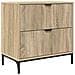 Comodino rovere sonoma 63.5 x 36 x 61 cm Legno multistrato - Foto miniatura 1
