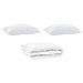 Piumone con cuscini Argyle 3 pcs Bianco 260 x 220 cm Microfibra - Foto miniatura 1